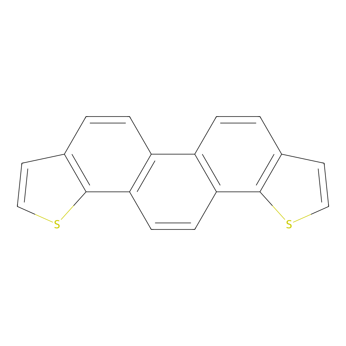 Phenanthro[1,2-b:8,7-b']dithiophene molecular structure, CAS 1491133-64-2