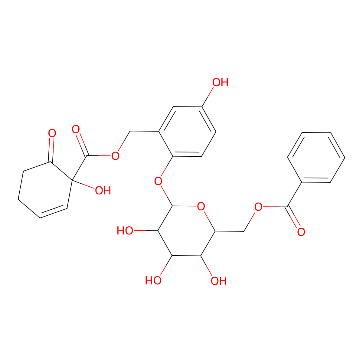 homaloside D molecular structure, CAS 149155-19-1