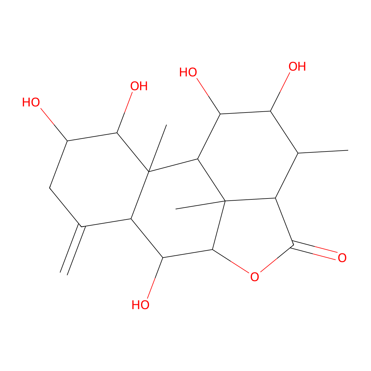 Longilactone, delta-4(18)-Isomer, 2alpha-alcoho molecular structure, CAS 149155-28-2