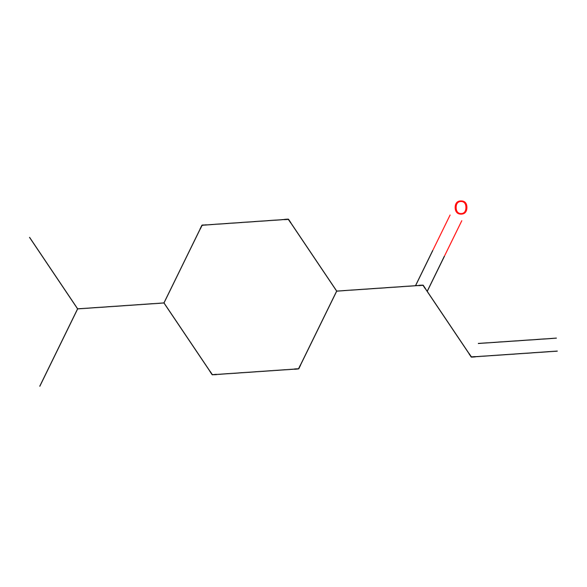 1-(4-Isopropylcyclohexyl)prop-2-en-1-one molecular structure, CAS 1491762-33-4