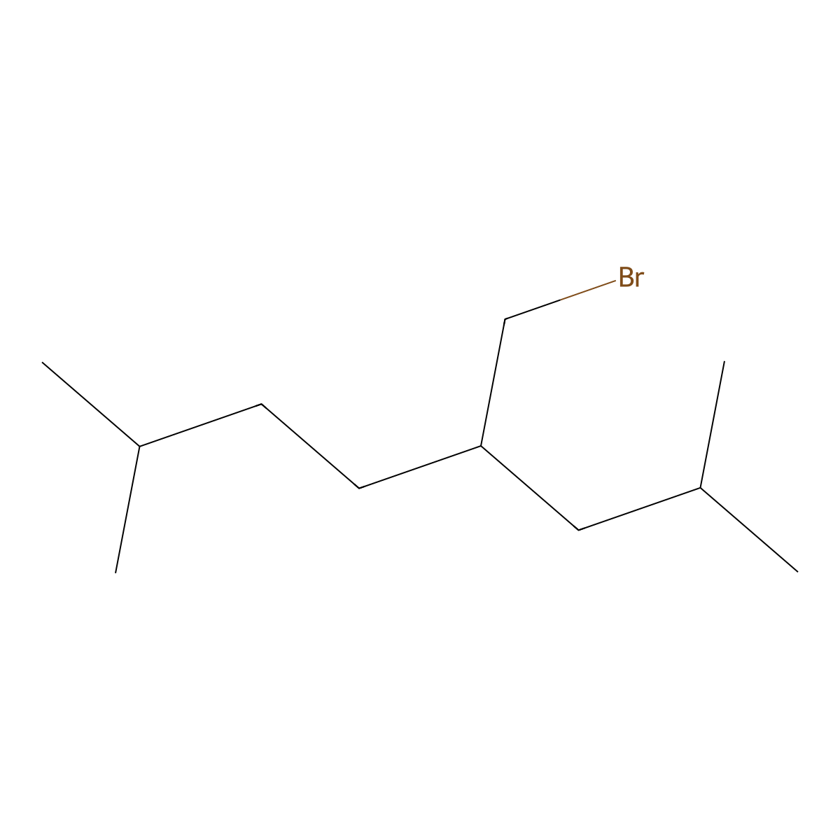 4-(Bromomethyl)-2,7-dimethyloctane molecular structure, CAS 1491814-91-5