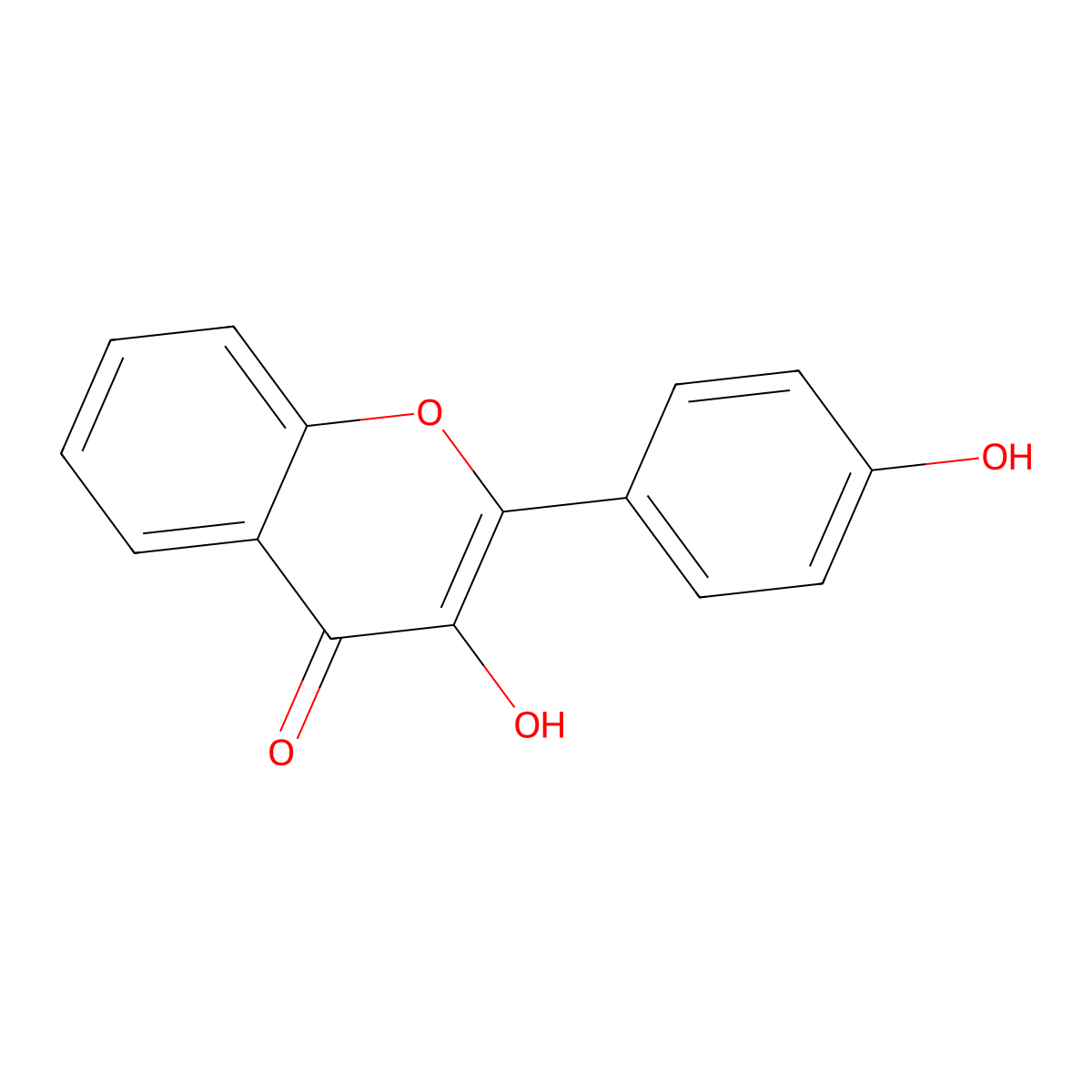 3,4'-Dihydroxyflavone molecular structure, CAS 14919-49-4