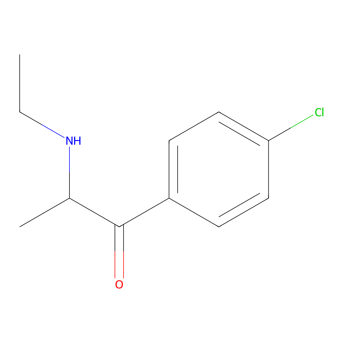 4-Chloroethcathinone molecular structure, CAS 14919-85-8