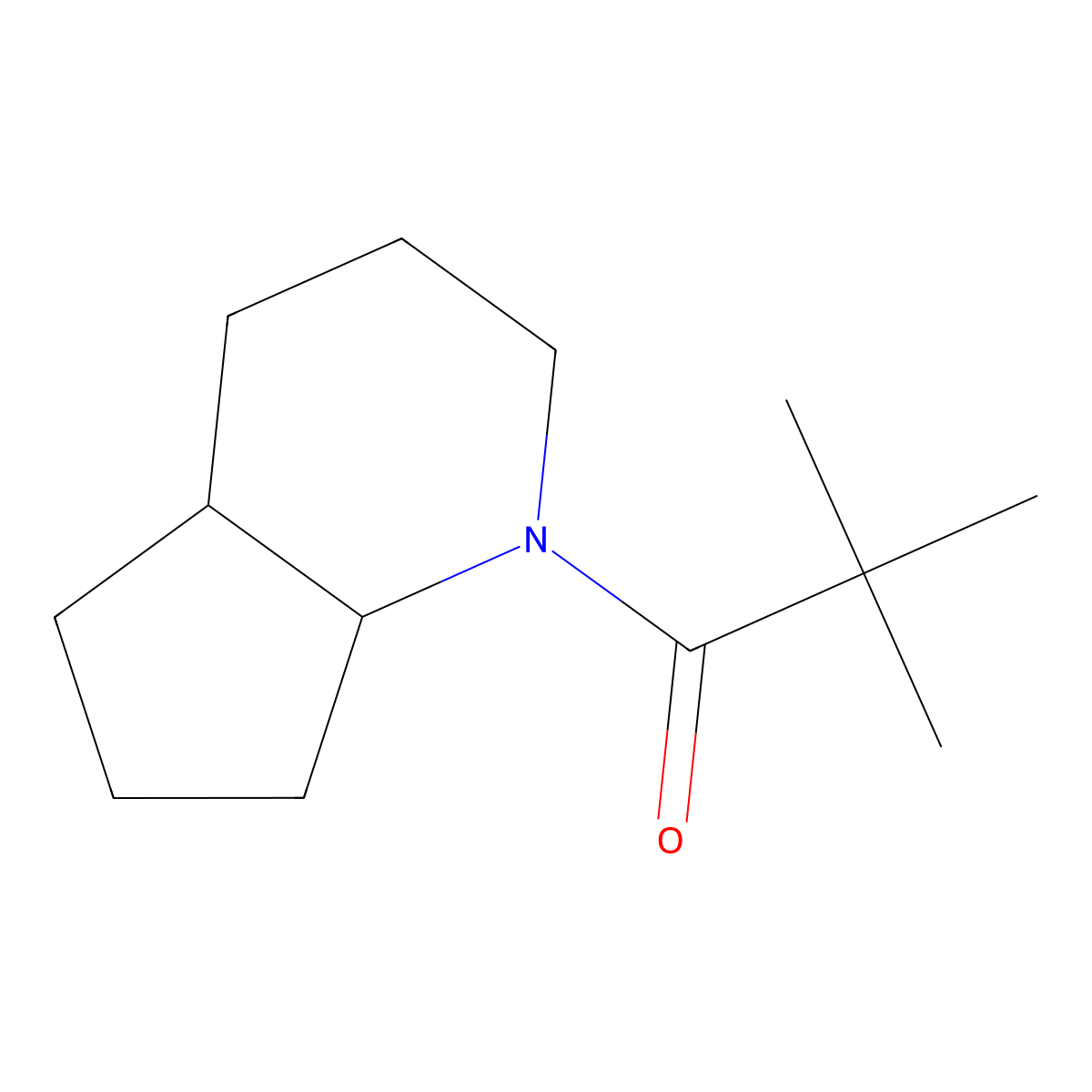 2,2-Dimethyl-1-{octahydro-1h-cyclopenta[b]pyridin-1-yl}propan-1-one molecular structure, CAS 1491929-24-8