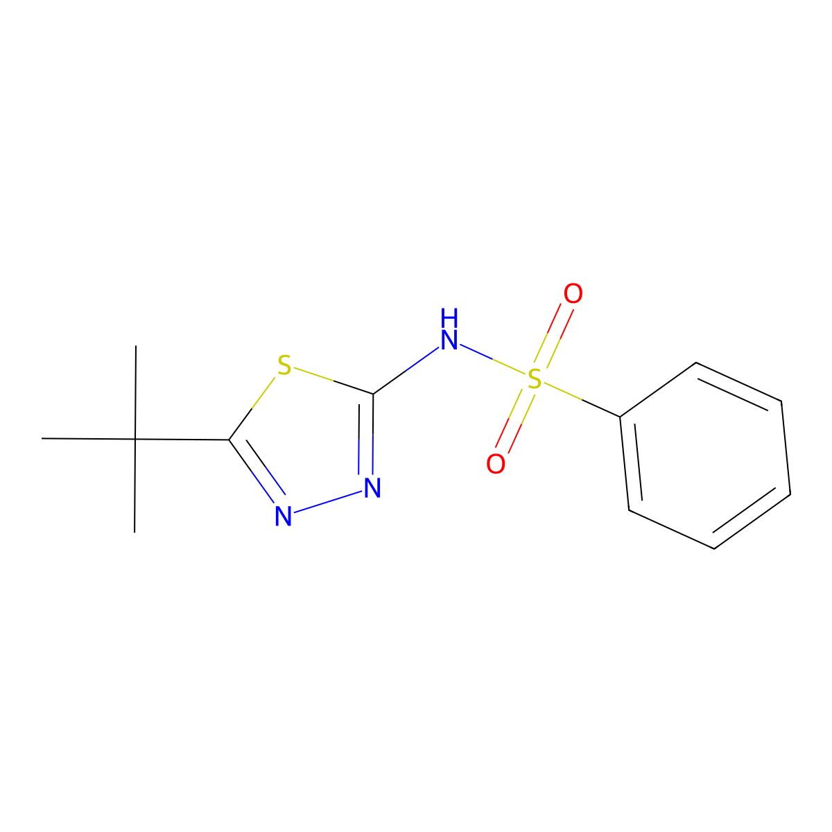 Glybuzole molecular structure, CAS 1492-02-0