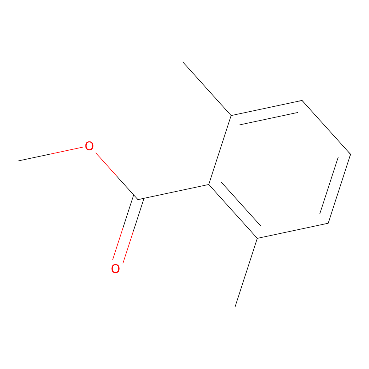 Methyl 2,6-dimethylbenzoate molecular structure, CAS 14920-81-1