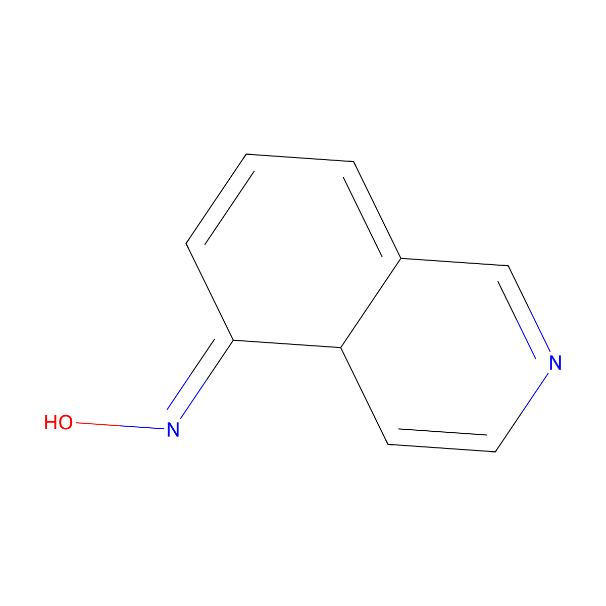 Isoquinolin-5(4aH)-one oxime molecular structure, CAS 1492042-51-9
