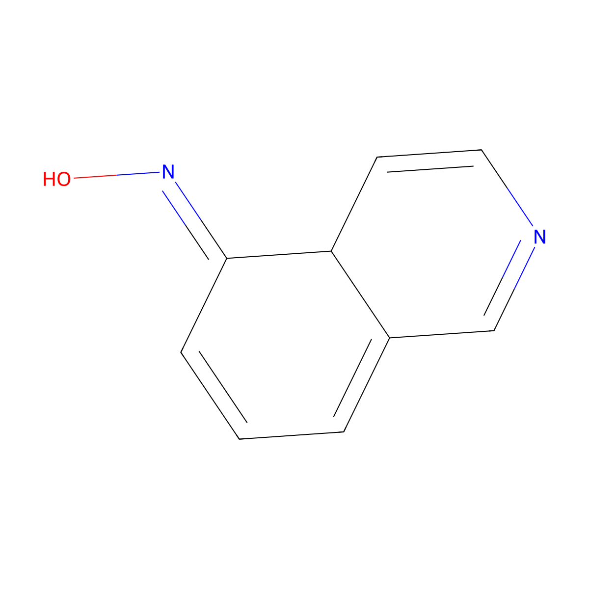 Isoquinolin-5(4aH)-one oxime molecular structure, CAS 1492042-51-9