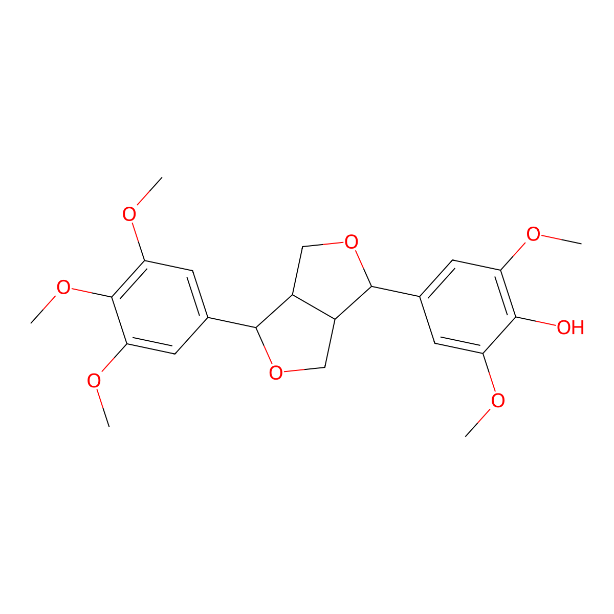 De-4'-O-methylyangambin molecular structure, CAS 149250-48-6
