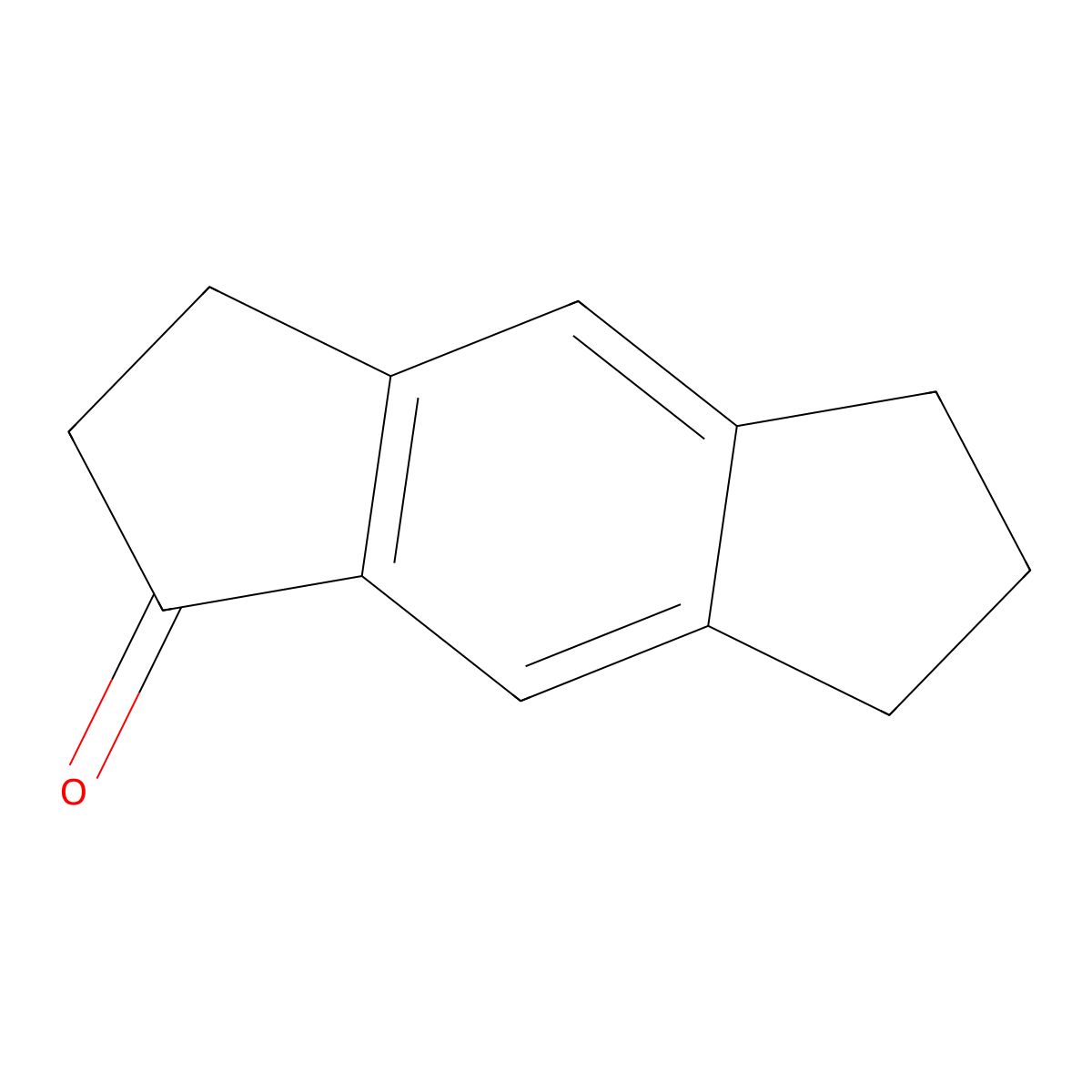 3,5,6,7-tetrahydro-s-indacen-1(2H)-one molecular structure, CAS 14927-64-1