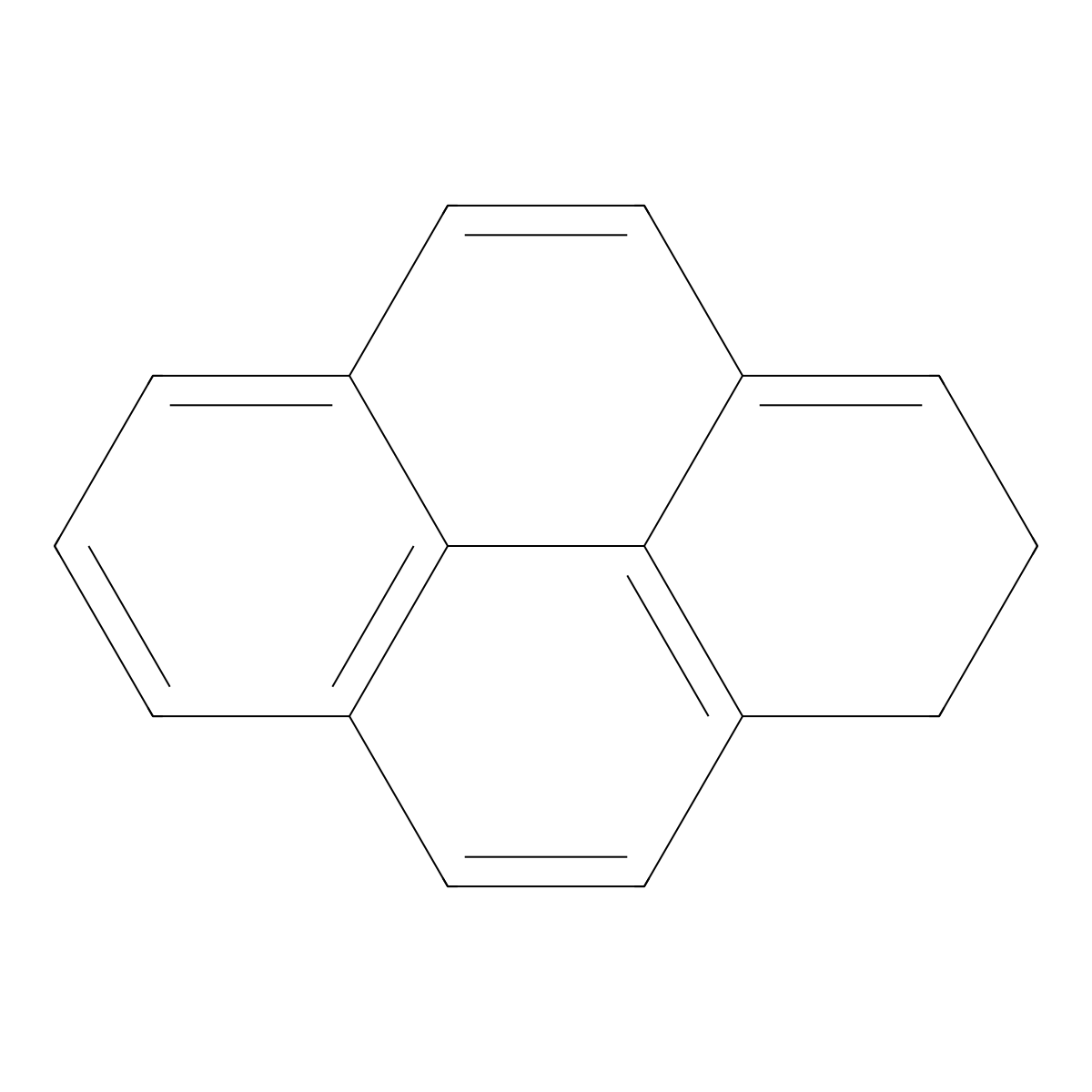 Dihydropyrene molecular structure, CAS 14927-67-4