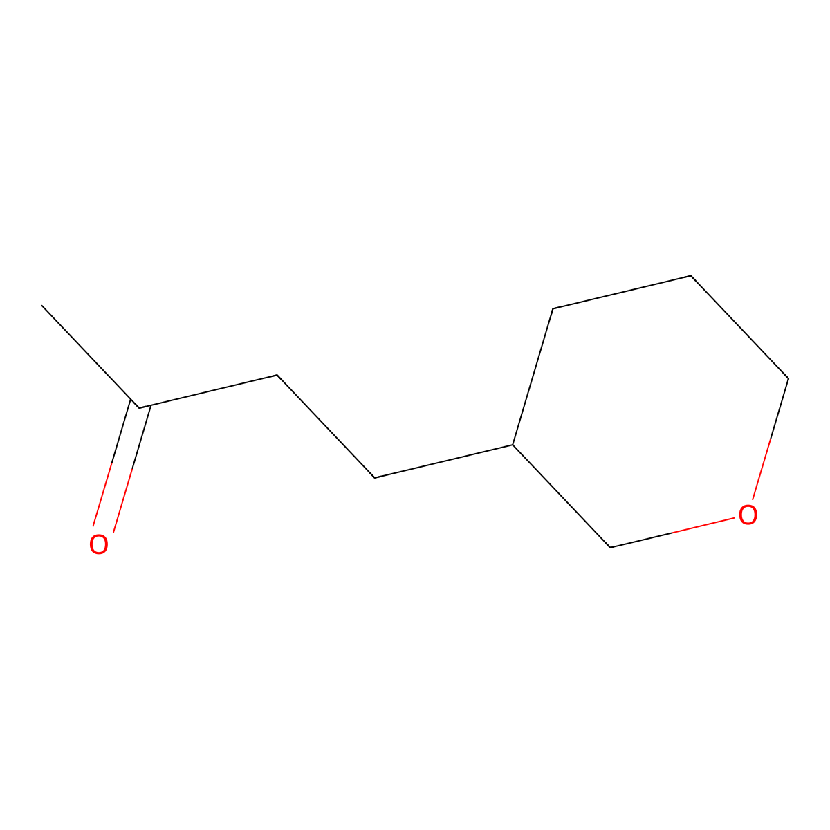 4-(Oxan-3-yl)butan-2-one molecular structure, CAS 1493074-87-5