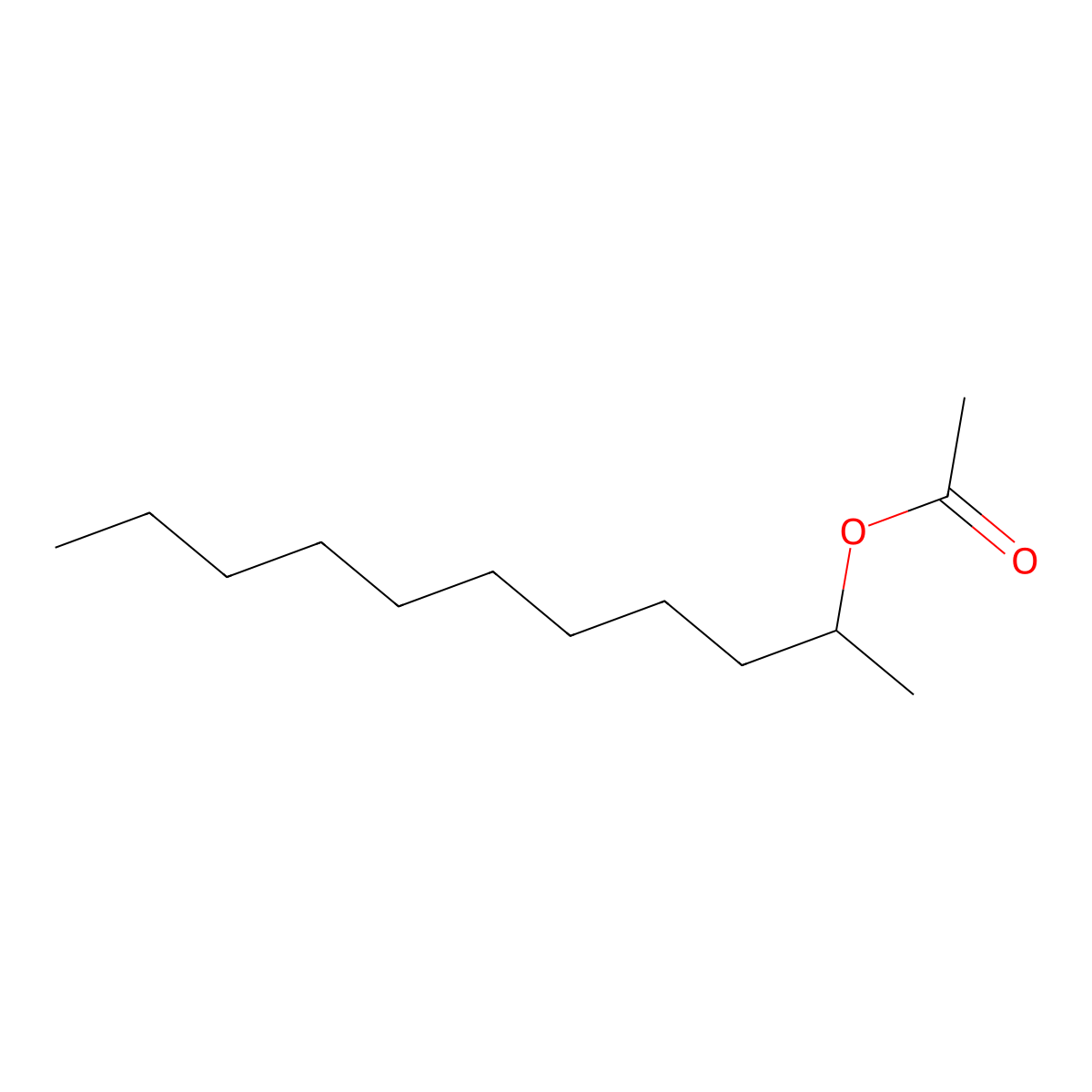 2-Acetoxyundecane molecular structure, CAS 14936-67-5