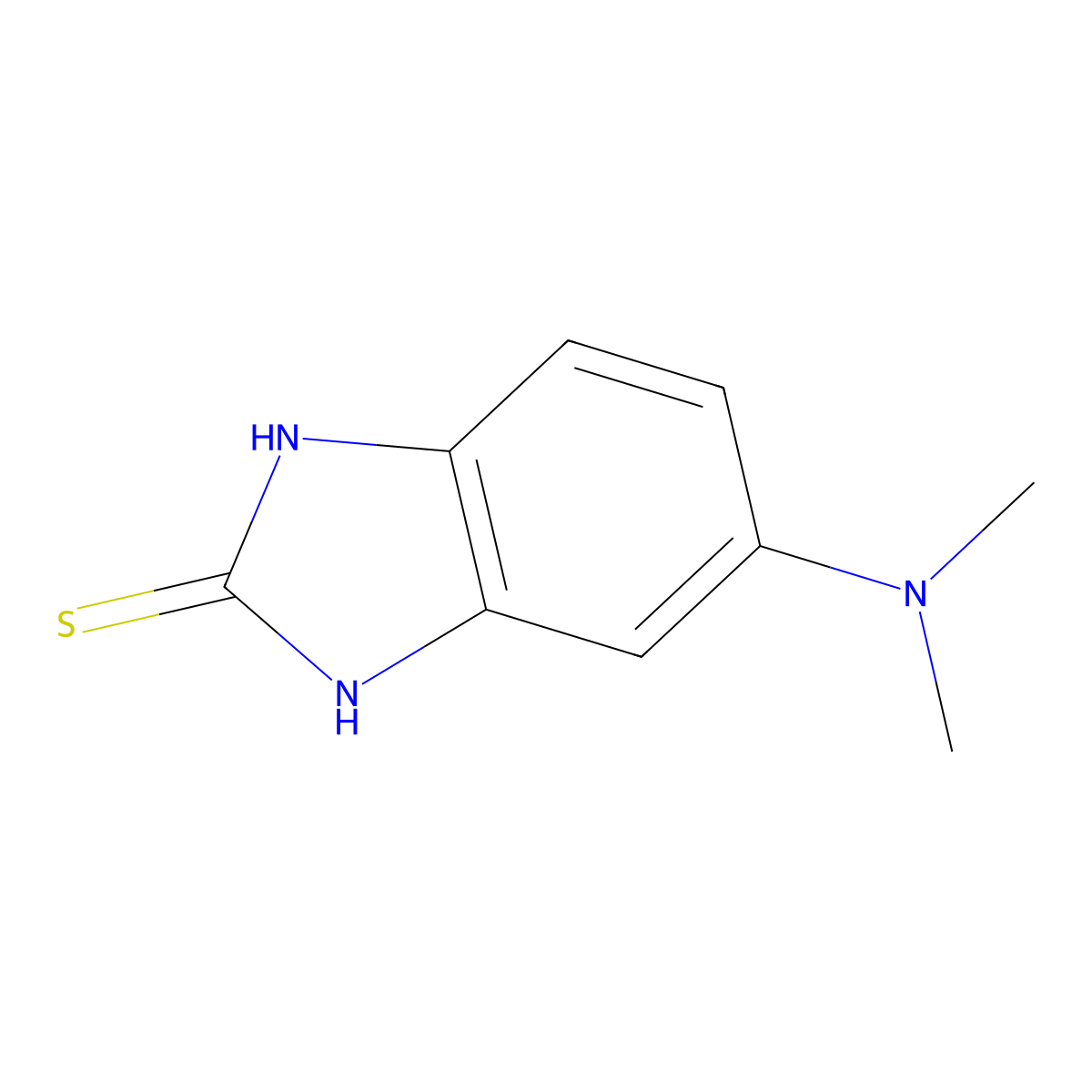 5-(Dimethylamino)-1H-benzo[d]imidazole-2(3H)-thione molecular structure, CAS 149367-82-8