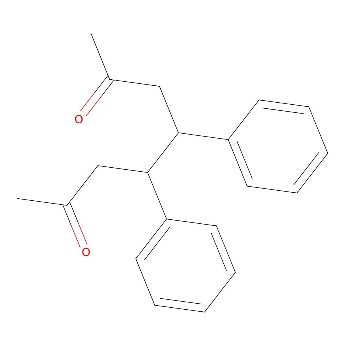 4,5-Diphenyloctane-2,7-dione molecular structure, CAS 14939-03-8