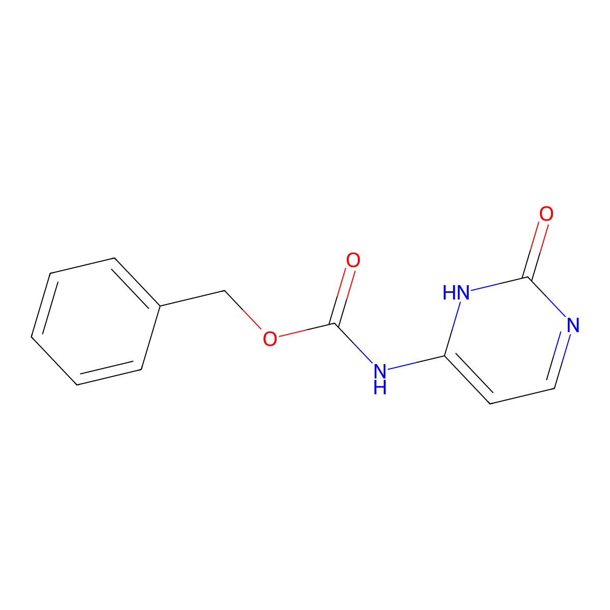N4-Benzyloxycarbonyl Cytosine molecular structure, CAS 149411-91-6