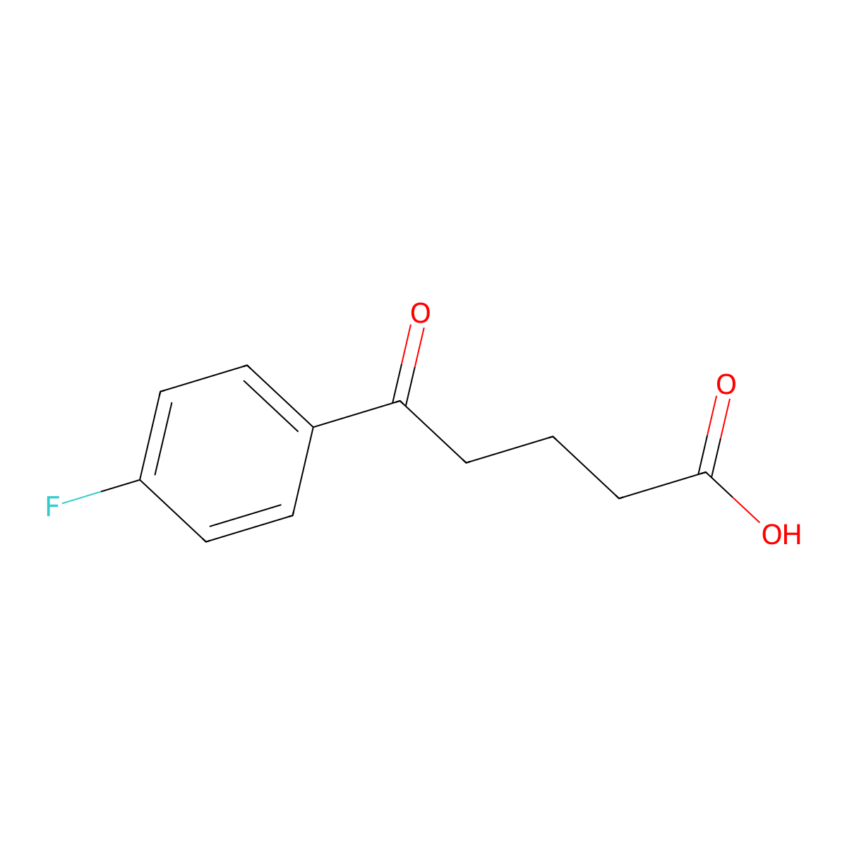 4-(4-Fluorobenzoyl)butyric Acid molecular structure, CAS 149437-76-3