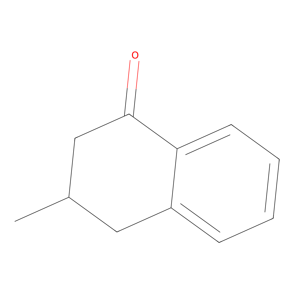 3-Methyl-1,2,3,4-tetrahydronaphthalen-1-one molecular structure, CAS 14944-23-1