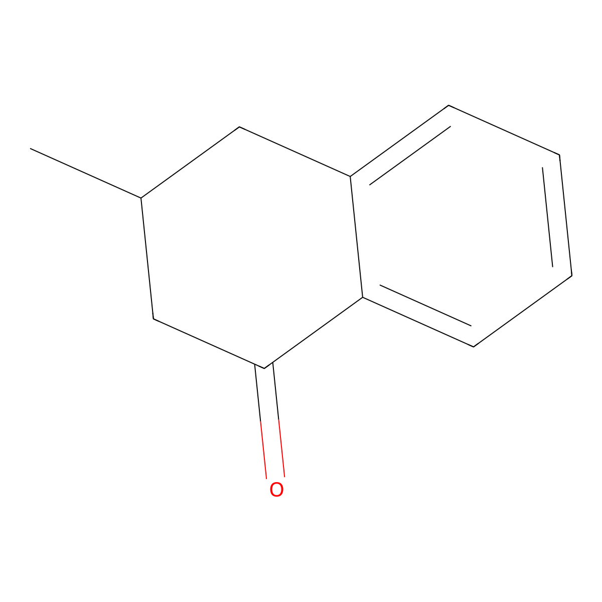 3-Methyl-1,2,3,4-tetrahydronaphthalen-1-one molecular structure, CAS 14944-23-1