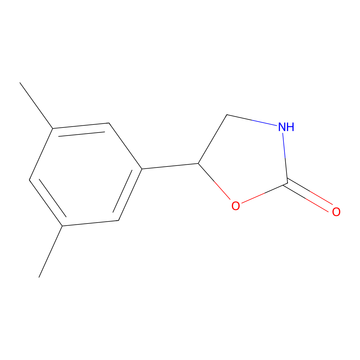 5-(3,5-Dimethylphenyl)oxazolidin-2-one molecular structure, CAS 1494418-31-3