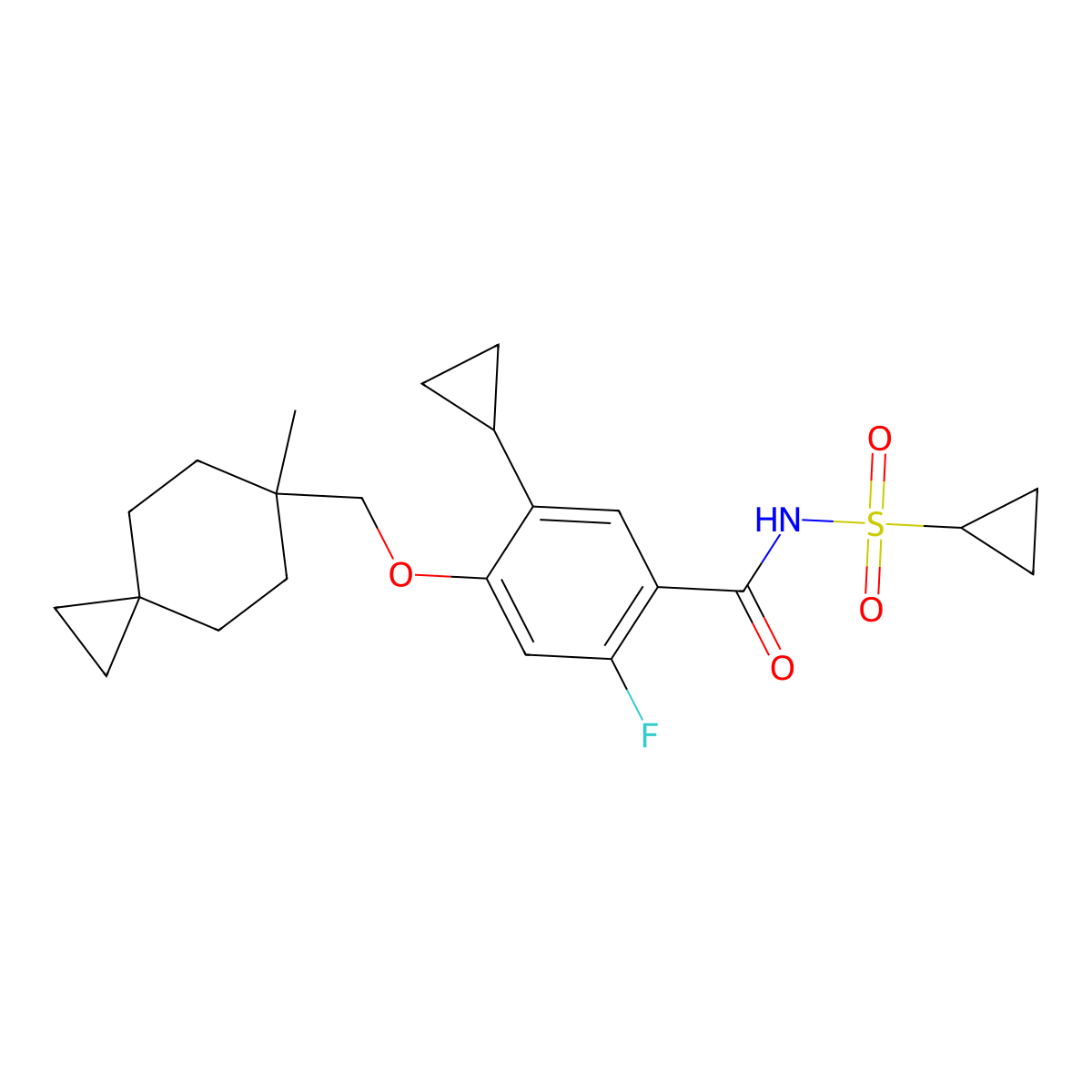 NaV1.7 inhibitor-1 molecular structure, CAS 1494585-79-3