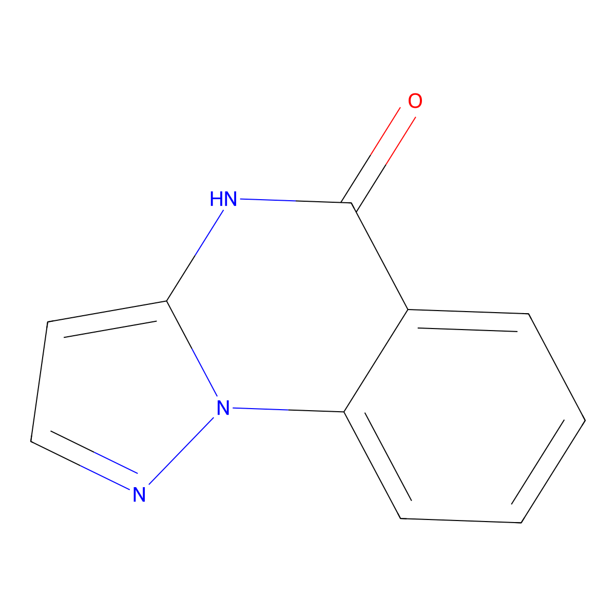 4H,5H-pyrazolo[1,5-a]quinazolin-5-one molecular structure, CAS 1494669-12-3