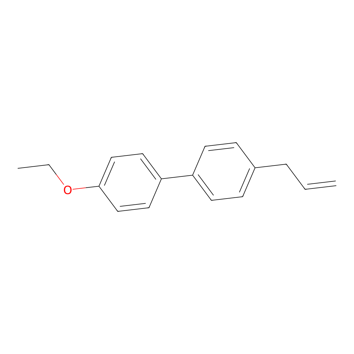 4-Ethoxy-4'-(2-propen-1-yl)-1,1'-biphenyl molecular structure, CAS 149472-86-6