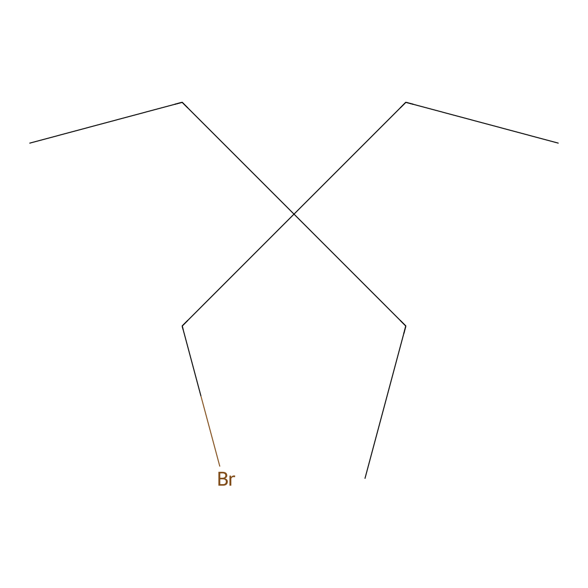3-(Bromomethyl)-3-ethylpentane molecular structure, CAS 1494752-57-6