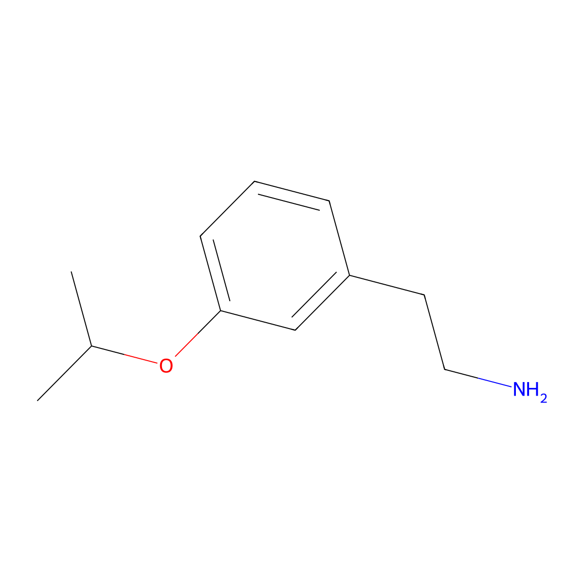 2-(3-Isopropoxyphenyl)ethylamine molecular structure, CAS 149489-17-8
