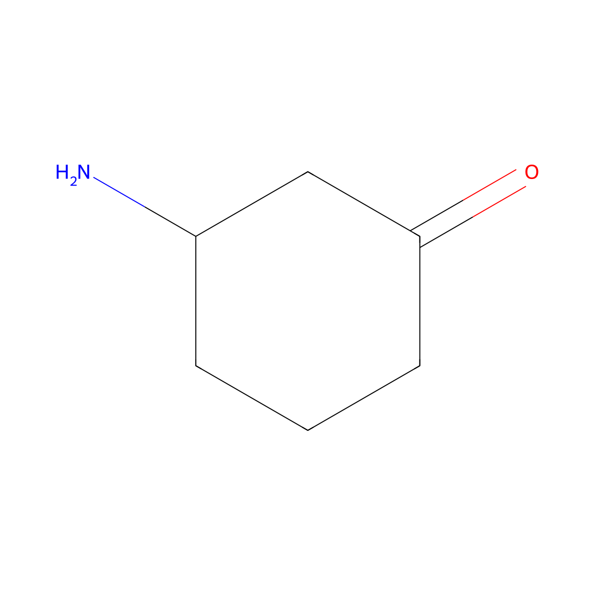 3-Aminocyclohexan-1-one molecular structure, CAS 149520-74-1