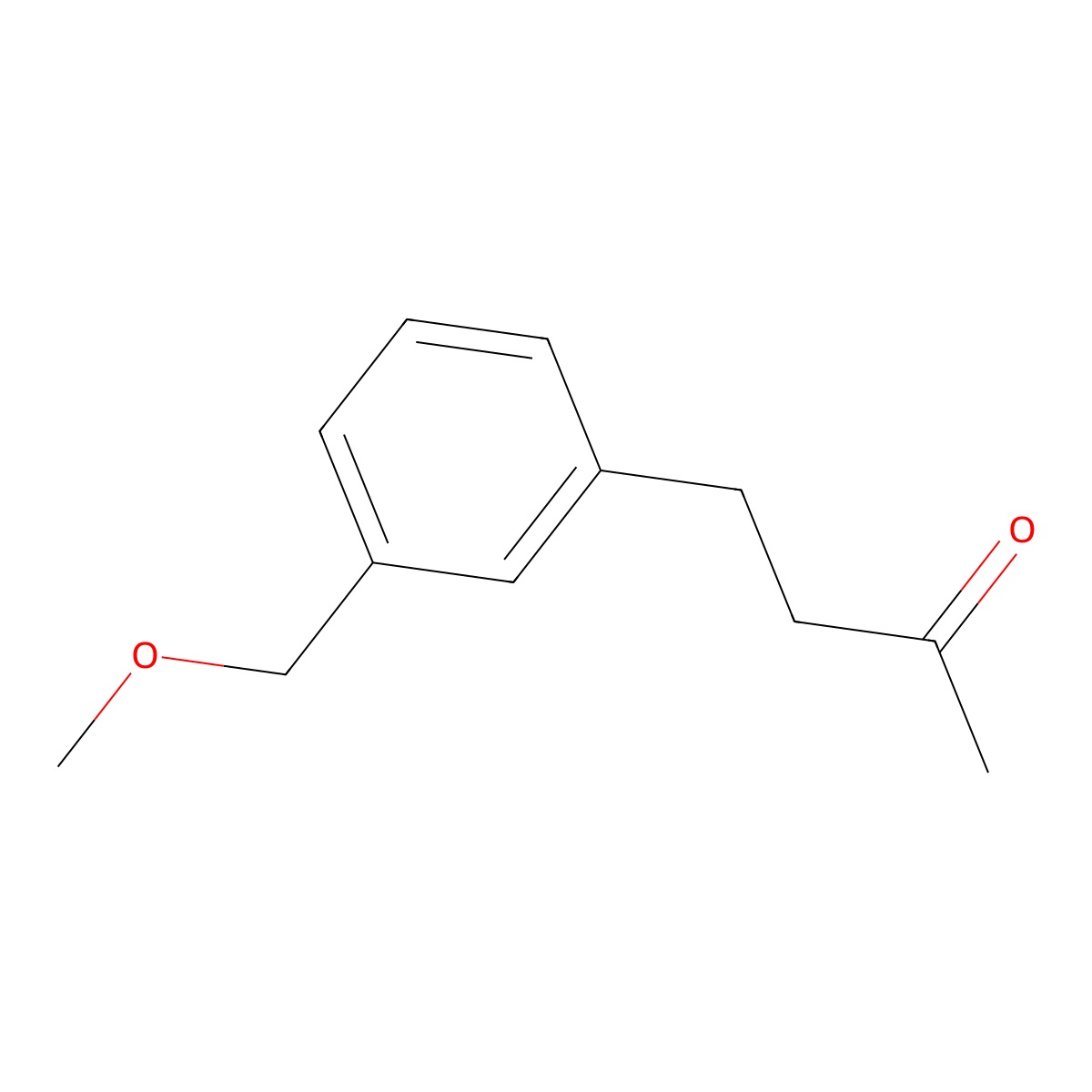 4-(3-(Methoxymethyl)phenyl)butan-2-one molecular structure, CAS 1495268-10-4