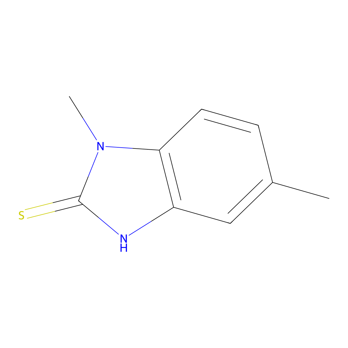 1,5-Dimethyl-1H-benzo[d]imidazole-2(3H)-thione molecular structure, CAS 149530-79-0