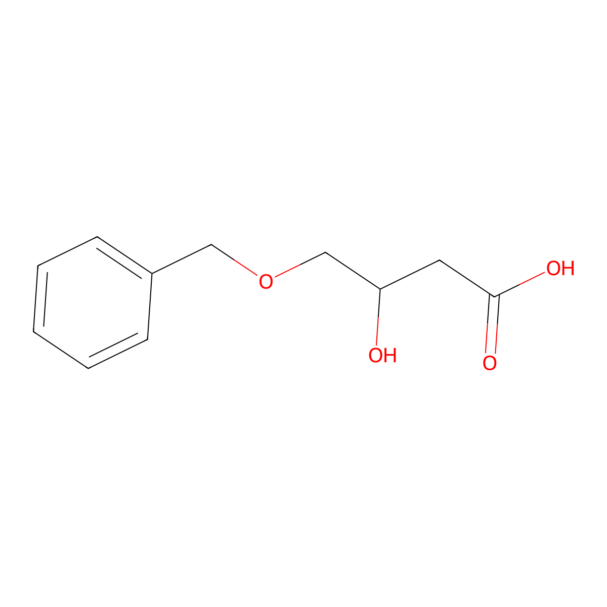 4-(Benzyloxy)-3-hydroxybutanoic acid molecular structure, CAS 1495397-04-0