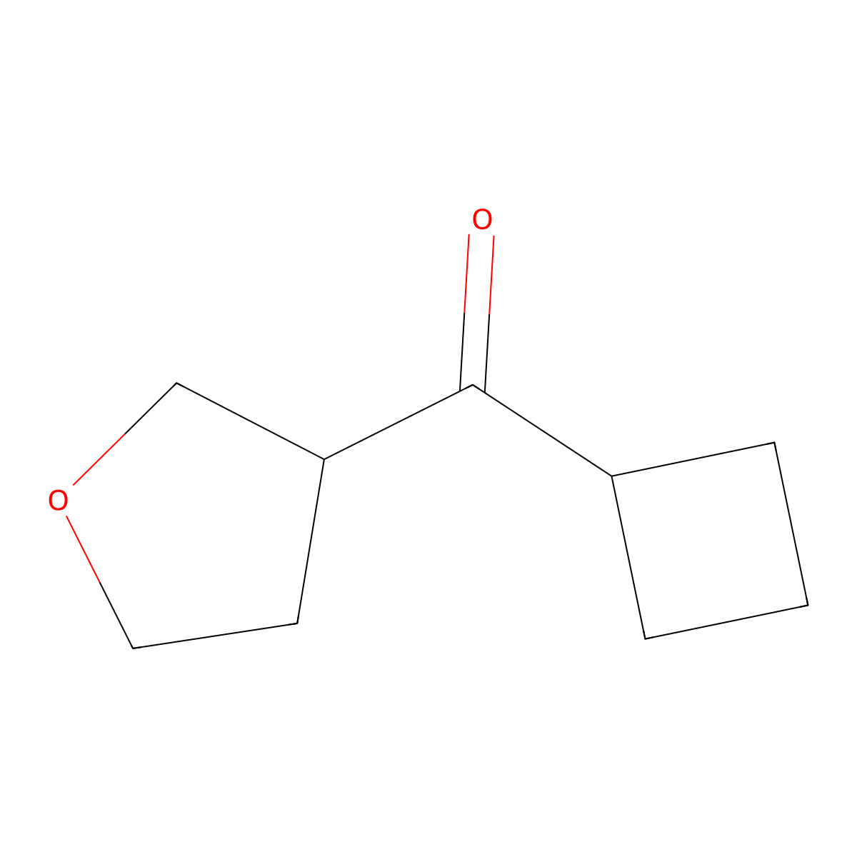 3-Cyclobutanecarbonyloxolane molecular structure, CAS 1495485-96-5