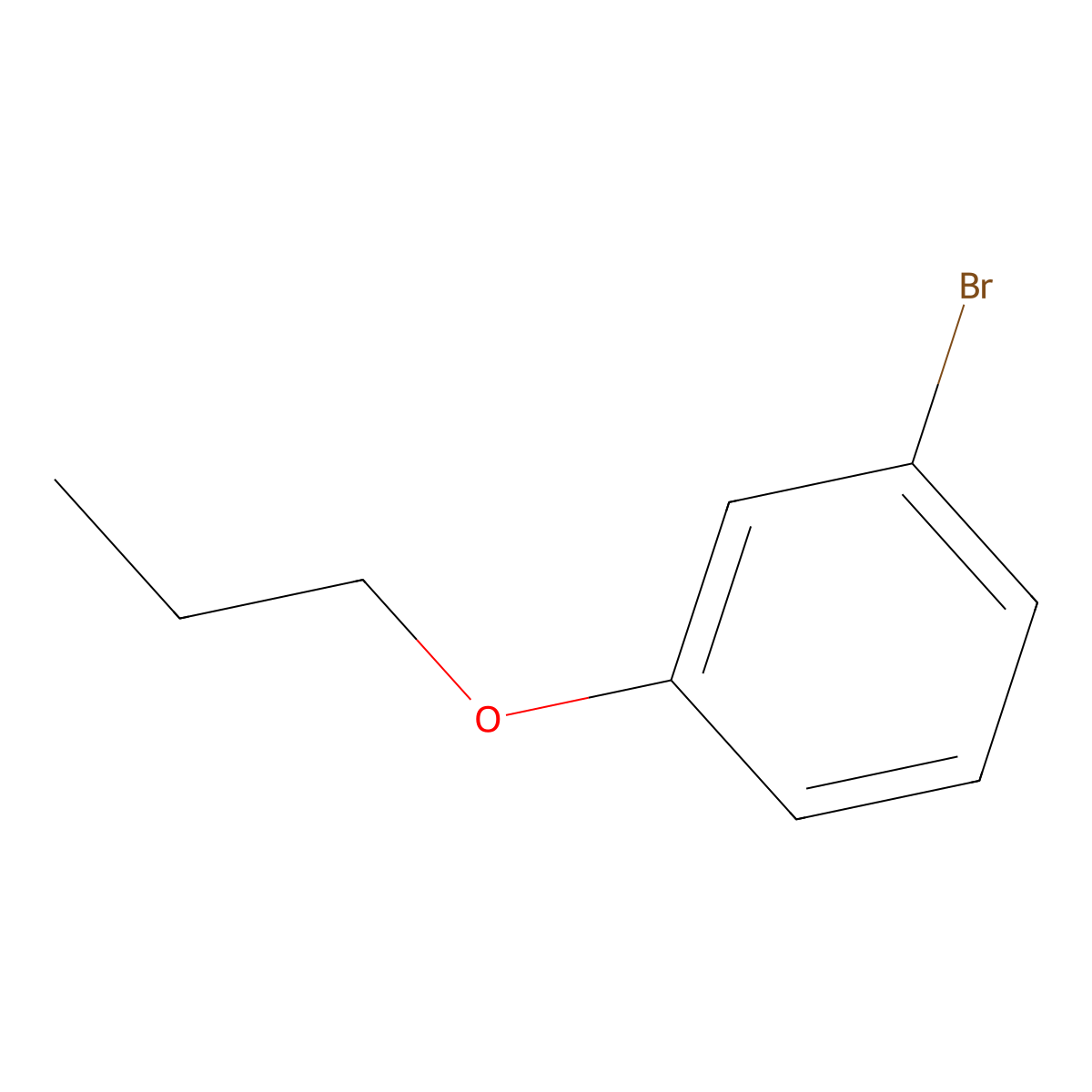 1-Bromo-3-propoxybenzene molecular structure, CAS 149557-17-5