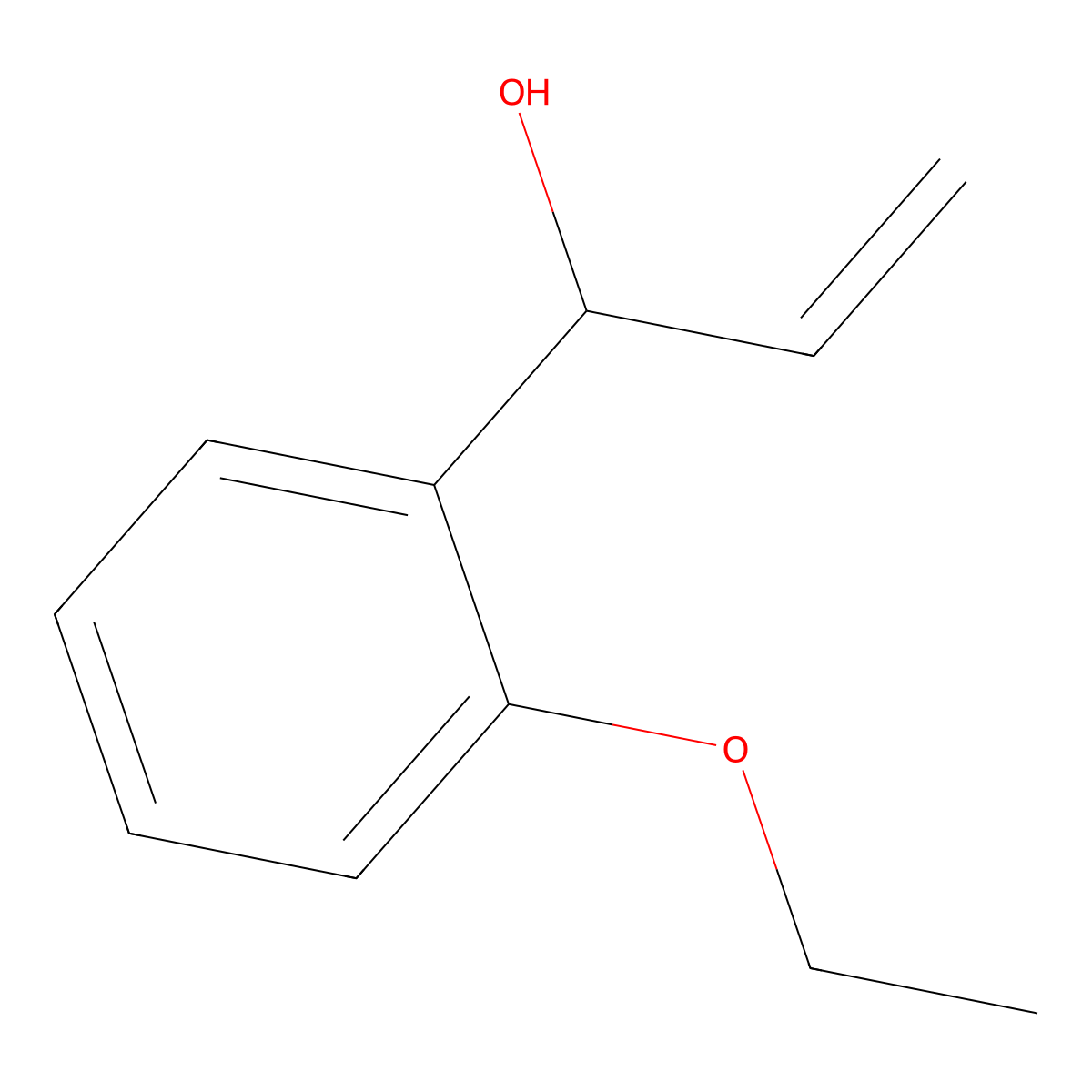 1-(2-Ethoxyphenyl)prop-2-en-1-ol molecular structure, CAS 1495685-78-3