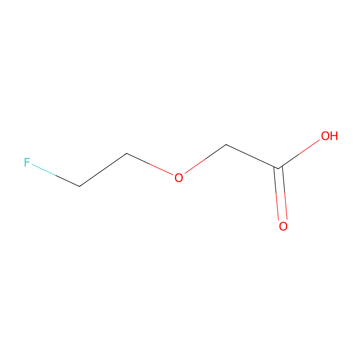 2-(2-Fluoroethoxy)acetic acid molecular structure, CAS 149605-55-0