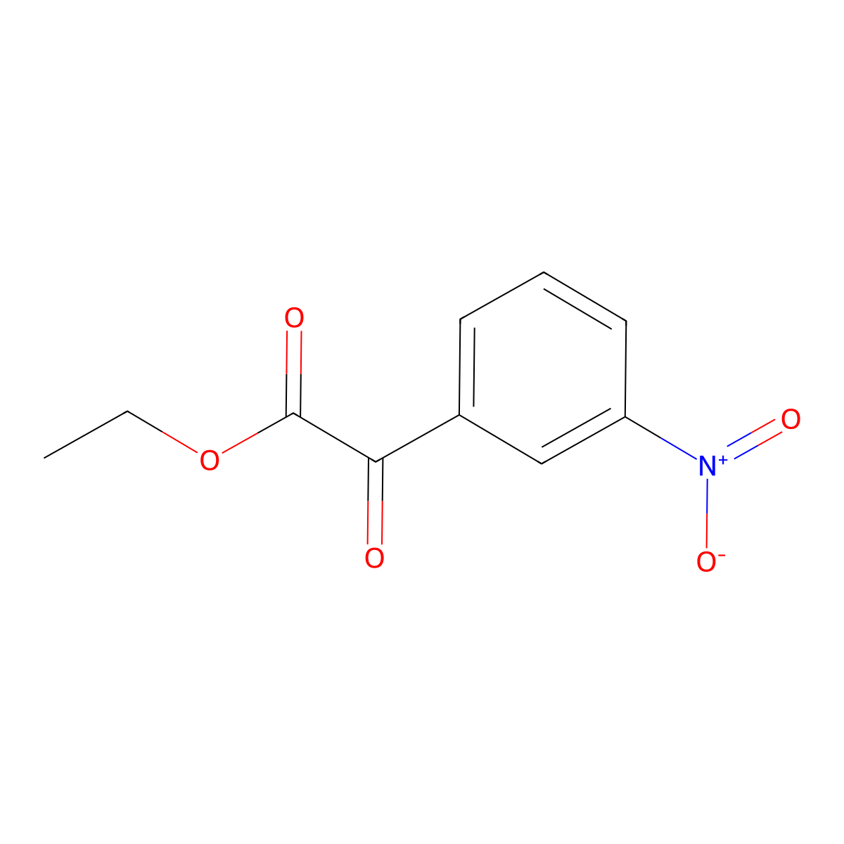 3-Nitro-oxo-benzeneacetic acid Ethyl ester molecular structure, CAS 149621-25-0