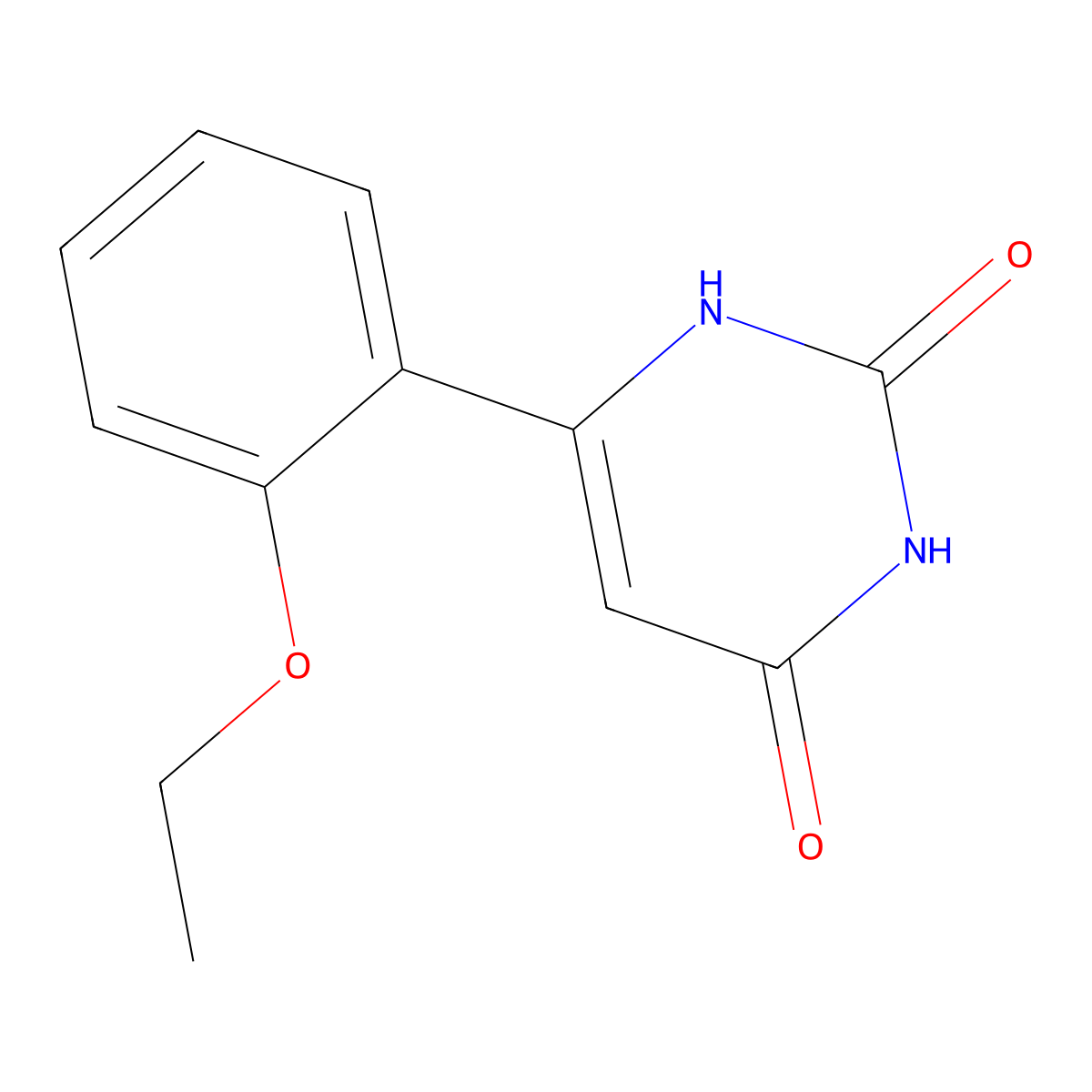 6-(2-ethoxyphenyl)pyrimidine-2,4(1H,3H)-dione molecular structure, CAS 1496418-39-3