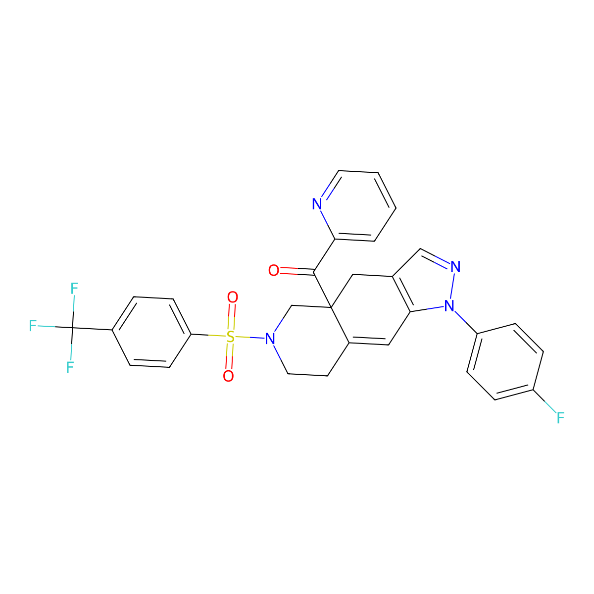 Dazucorilant molecular structure, CAS 1496508-34-9