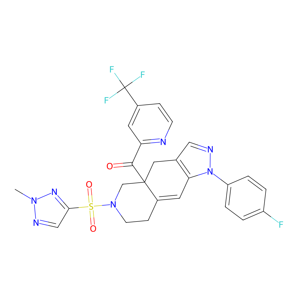 Nenocorilant molecular structure, CAS 1496509-78-4