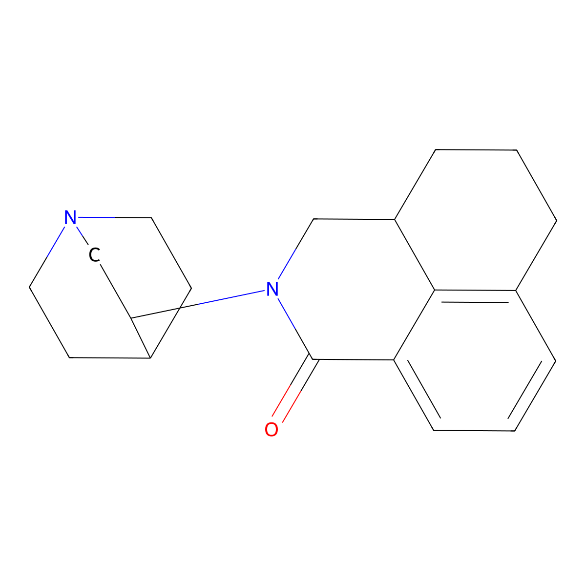 (R,R)-Palonosetron molecular structure, CAS 149653-99-6