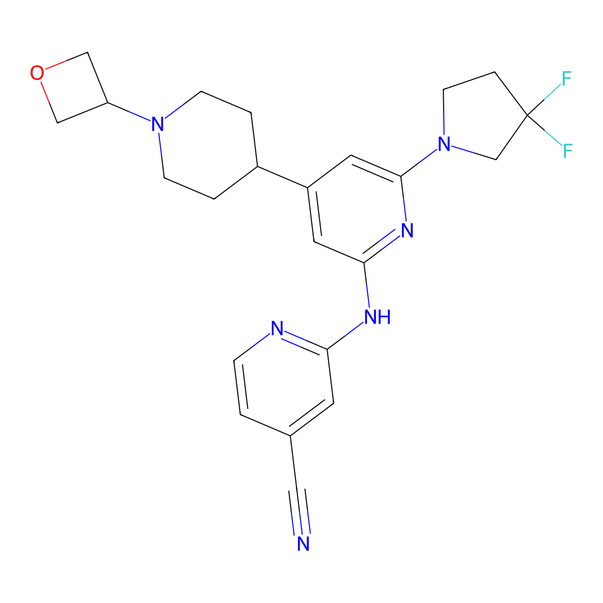 Gne-3511 molecular structure, CAS 1496581-76-0
