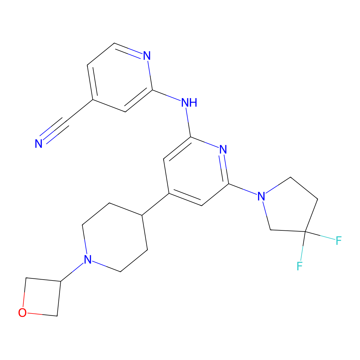 Gne-3511 molecular structure, CAS 1496581-76-0