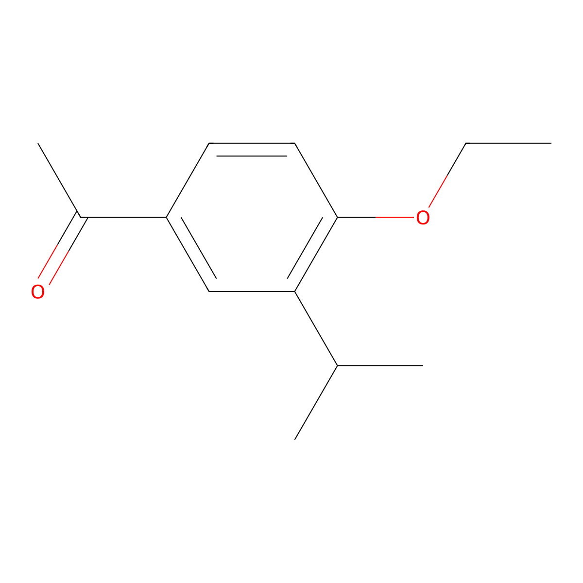 1-(4-Ethoxy-3-isopropylphenyl)ethanone molecular structure, CAS 1496584-10-1