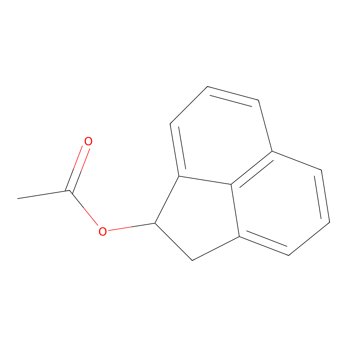 1-Acetoxyacenaphthene molecular structure, CAS 14966-36-0