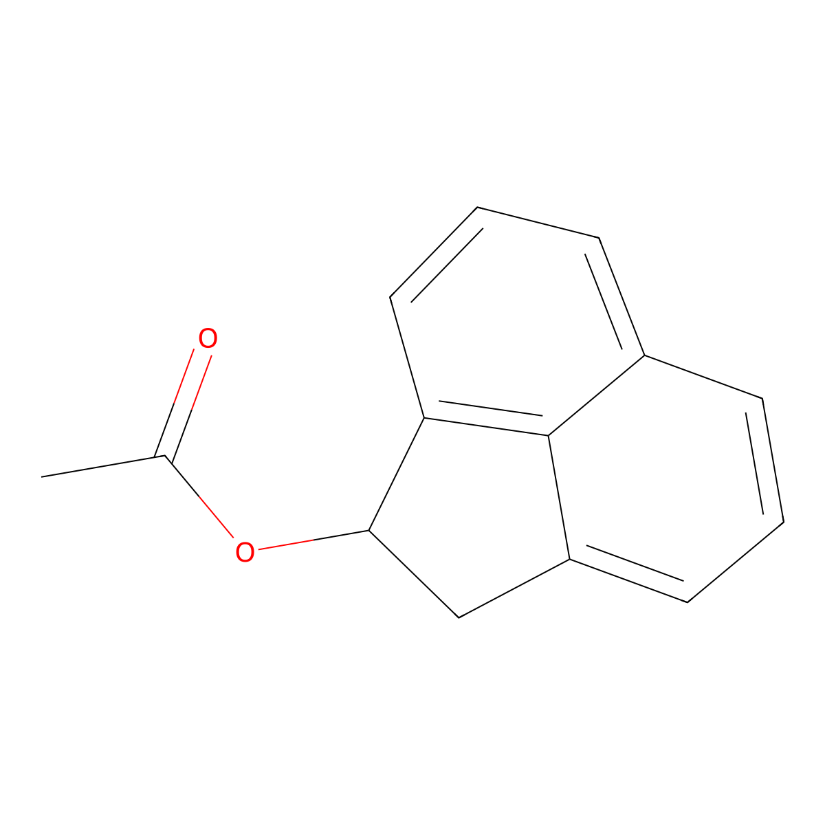 1-Acetoxyacenaphthene molecular structure, CAS 14966-36-0