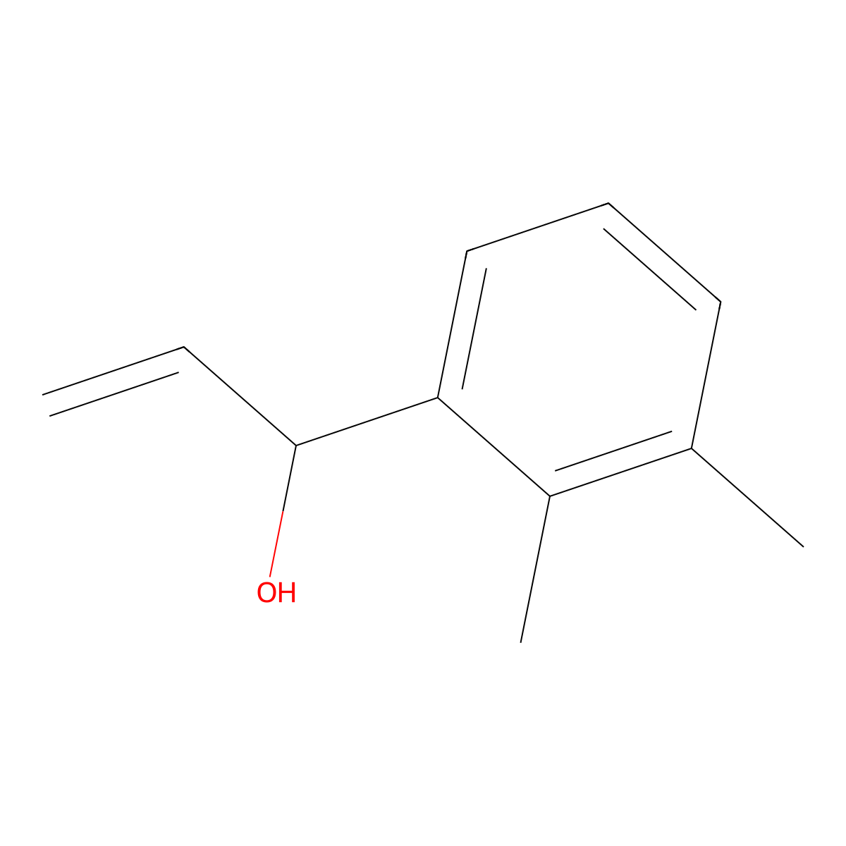 1-(2,3-Dimethylphenyl)prop-2-en-1-ol molecular structure, CAS 1496978-83-6