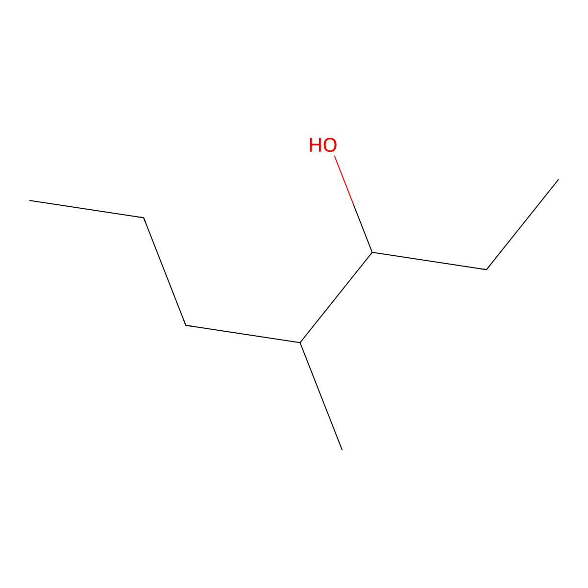 4-Methyl-3-heptanol molecular structure, CAS 14979-39-6