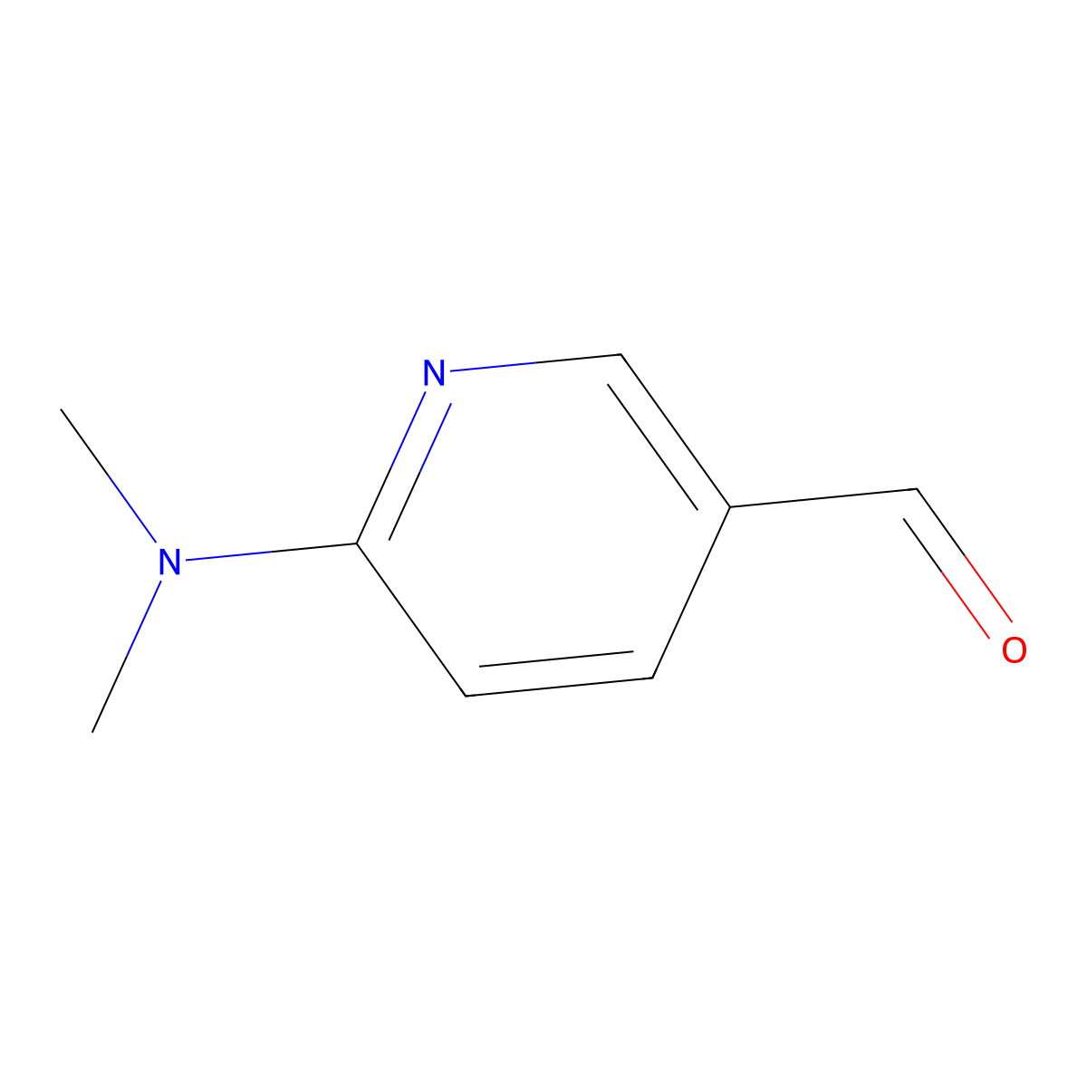 6-(Dimethylamino)pyridine-3-carbaldehyde molecular structure, CAS 149805-92-5
